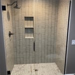 Shower glass