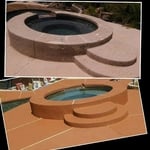 Raised spa