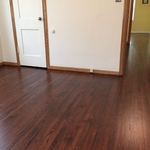 1.5" Red Oak with a darker stain
