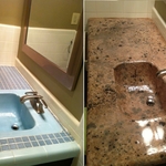 Counter and Sink Resurface