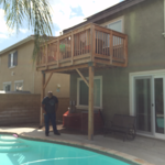 Deck work water proofing