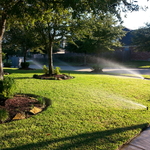 Front curved rotor sprayers