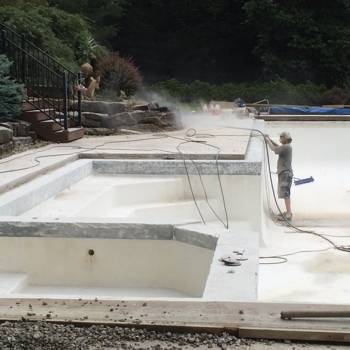 Pool preparation