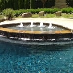After picture of gunite pool