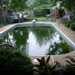 Before picture of Vinyl Liner pool