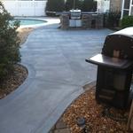 Painted & Cracked Patio