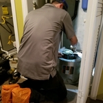 Blow motor cleaning