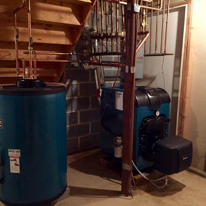 6 Zone Boiler w/ Domestic Hot Water Tank