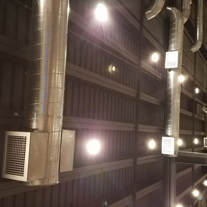 Spiral Duct and Square Duct Trunklines