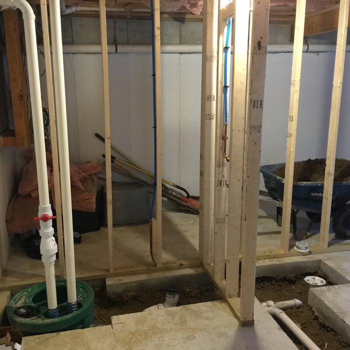 Basement Bath Addition