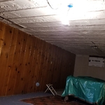 Spray Foam closed cell and open cell combined