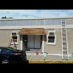 Stucco and painting