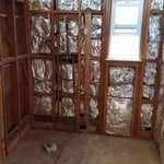 Shower Area After Demo