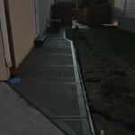 Concrete Walkway