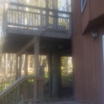 Tree's in deck