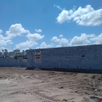 Masonry Walls half way up