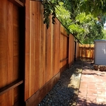 Friendly Redwood Fence