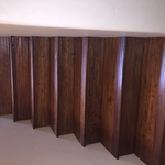 Hardwood on the stairs
