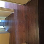 Hardwood on the stairs
