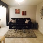 Living room after renovation and design