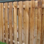 5 ft. wood good neighbor fence