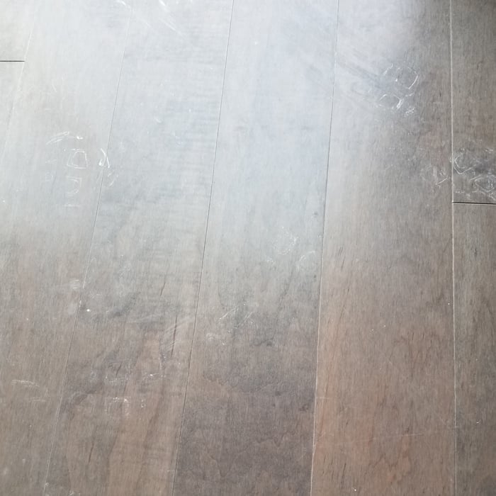 New construction wood floor