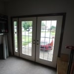 Living Room to a Garage