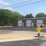 New parking lot