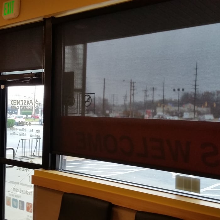 Roller Shade @ Fast Med in High Pt.
