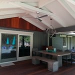 Ipe deck and Cabana