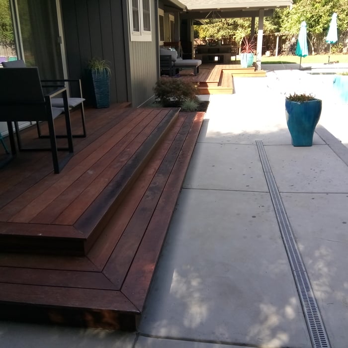 Ipe Deck and Cabana