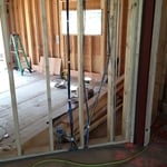 Auido and Video wiring running to above floors