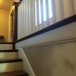 replaced wall for balcony railing