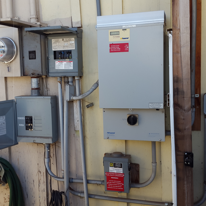 Original panel location