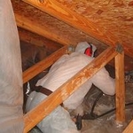 Attic Soda Blasting