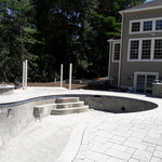 Pool patio