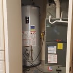 Old Leaking 75 Gallon Water Heater