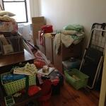 Before picture of guest room/home office