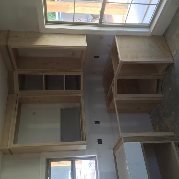 Kitchen cabinets
