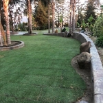 concrete retaining wall