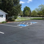 Church parking lot