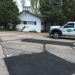 Church parking lot