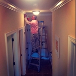 Caulking and painting