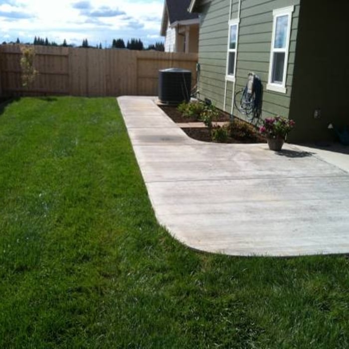 CEMENT AND SOD