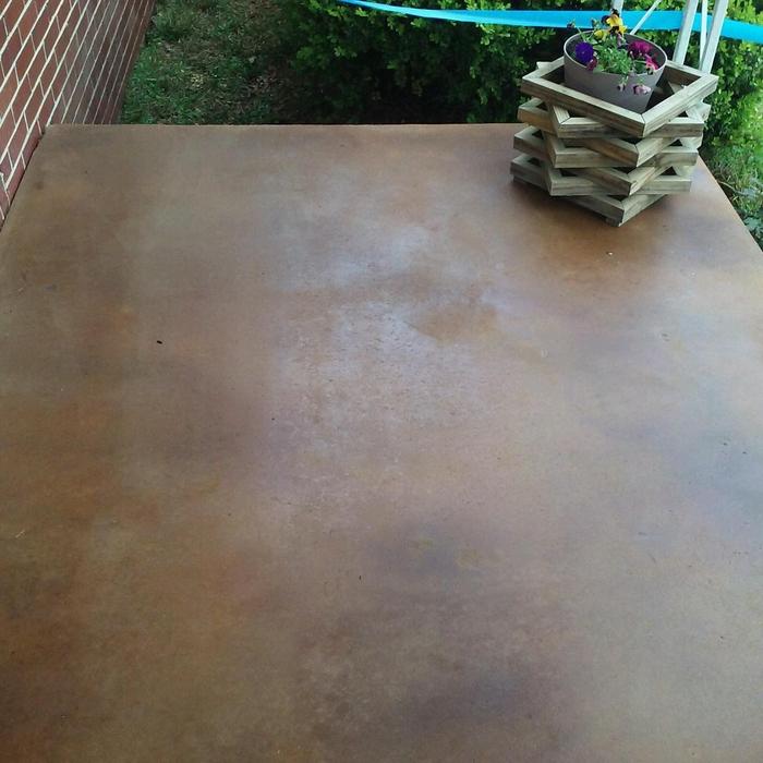 Just stained