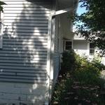 Standard seamless white k-style downspout