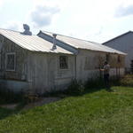 Pressure washed