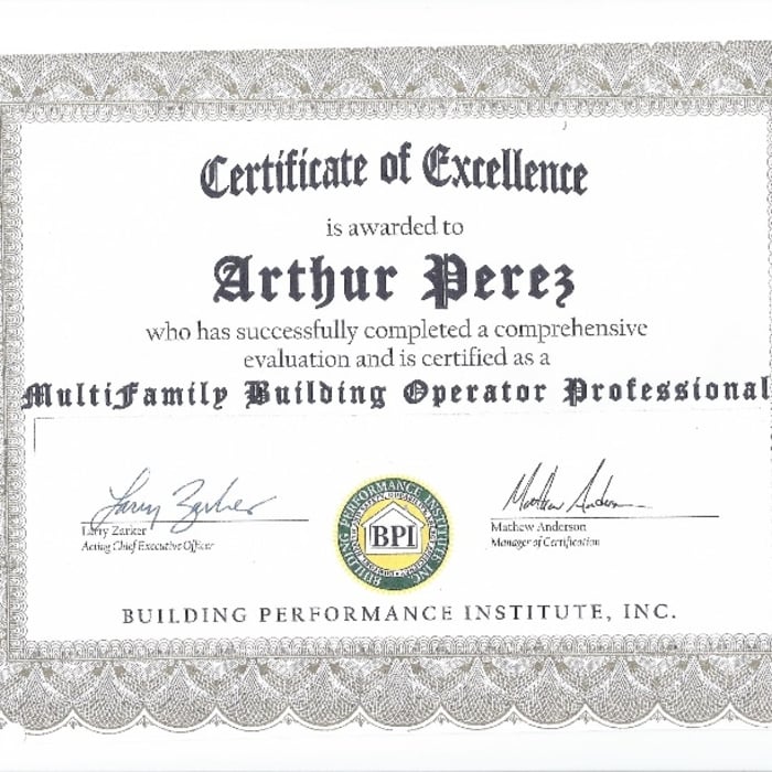 Multi Family Building Operator