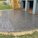 Stone patio