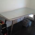 Glass table tops